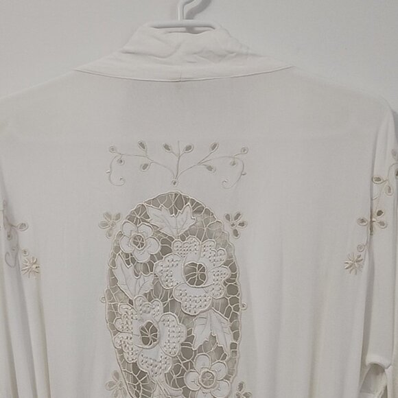 Spell & The Gypsy Collective Bride Isla Bonita Kimono White One Size Robe b238 - Picture 15 of 17